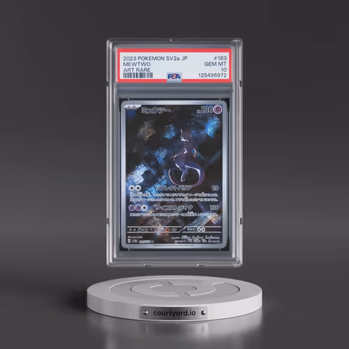 2023 Pokémon Sv2a-Pokemon 151 #183 Mewtwo - Art Rare (PSA 10 GEM MINT)