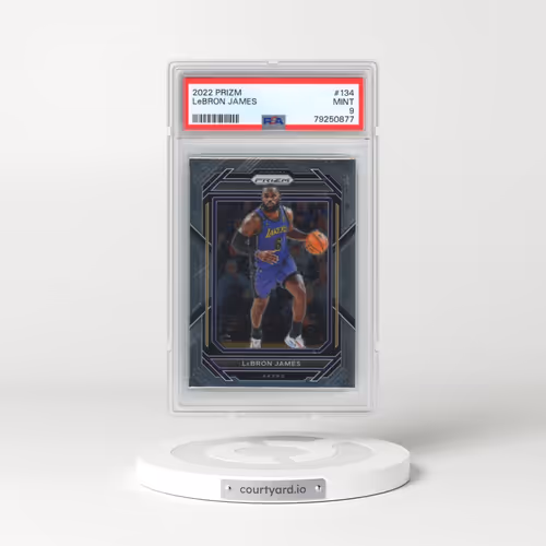 2022 Panini Prizm #134 LeBron James (PSA 9 MINT)