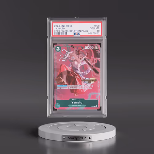 2024 One Piece Championship 2023 Celebration Pack #008 Yamato (PSA 10 GEM MINT)