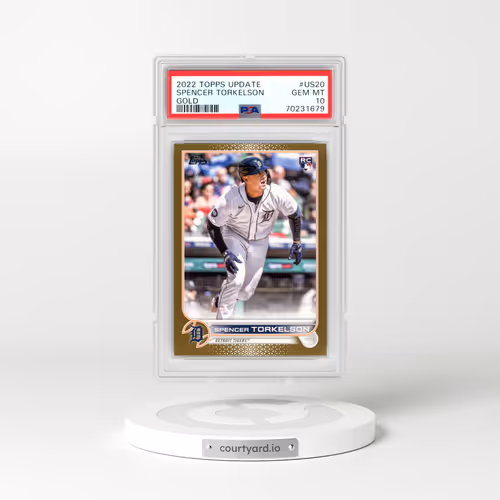 2022 Topps Update #US20 Spencer Torkelson - Gold (PSA 10 GEM MINT)