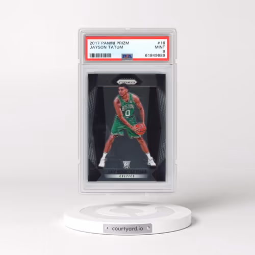 2017 Panini Prizm #16 Jayson Tatum (PSA 9 MINT)