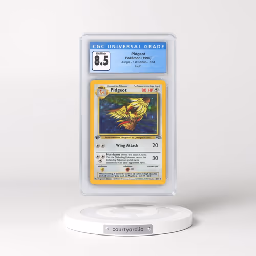 1999 Jungle #8/64 Pidgeot - 1st Edition Holo (CGC 8.5 NM-MT+)