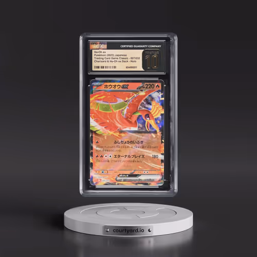 2023 Pokémon Cll-Trading Card Game Classic Charizard & HO-Oh EX Deck #007 HO-Oh EX - Holo (CGC 10 PR