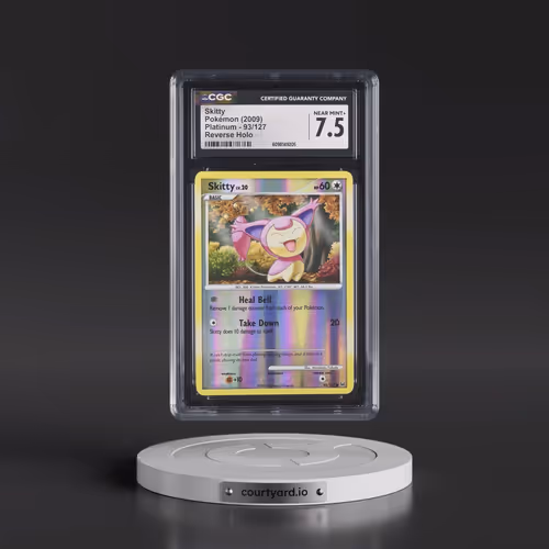 2009 Platinum #93/127 Skitty - Reverse Holo (CGC 7.5 NM+)