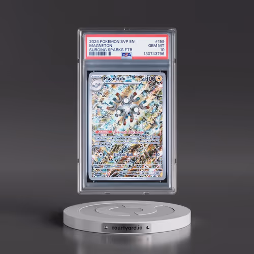 2024 Pokémon Svp EN-SV Black Star Promo #159 Magneton - Surging Sparks Elite Trainer Box (PSA 10 GEM