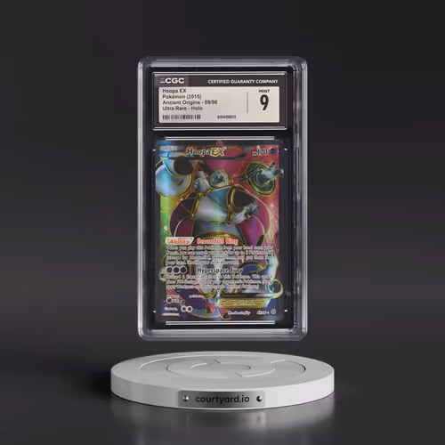 2015 Ancient Origins #89/98 Hoopa EX - Ultra Rare Holo (CGC 9 MINT)