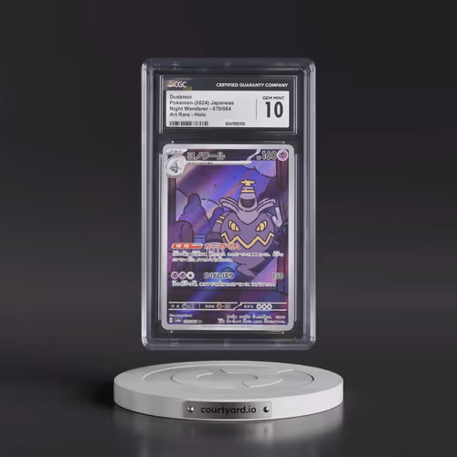 2024 Pokémon Sv6a-Night Wanderer #070 Dusknoir - Art Rare (CGC 10 GEM MINT)