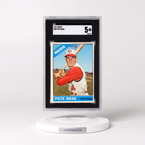 1966 Topps #30 Pete Rose (SGC 5 EX)