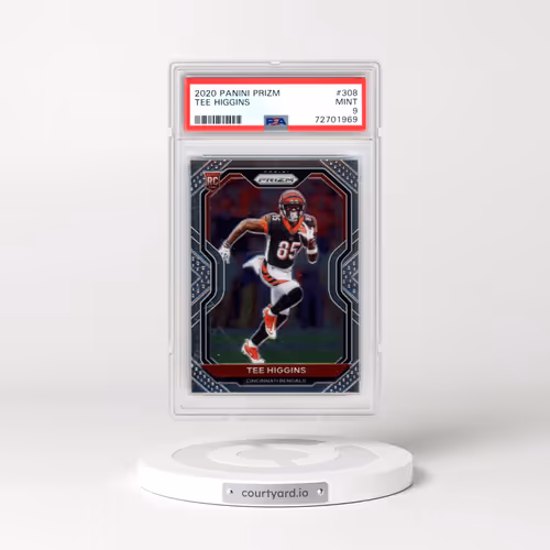 2020 Panini Prizm #308 Tee Higgins (PSA 9 MINT)