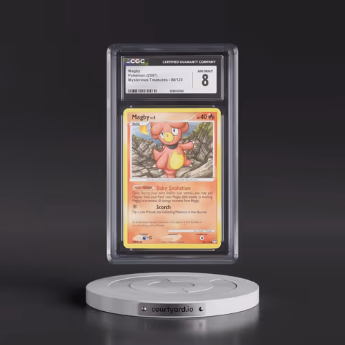 2007 Mysterious Treasures #88/123 Magby (CGC 8 NM-MT)