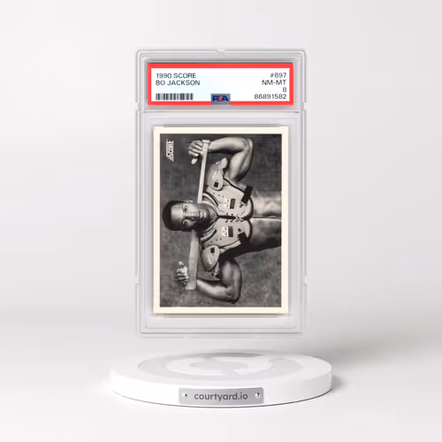 1990 Score #697 Bo Jackson (PSA 8 NM-MT)