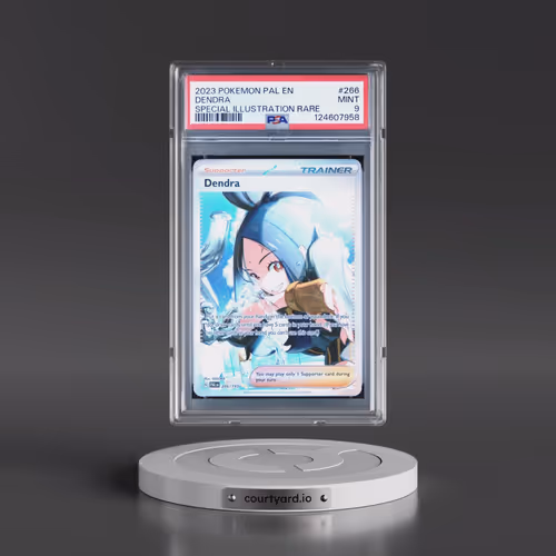 2023 Pokémon Pal EN-Paldea Evolved #266 Dendra - Special Illustration Rare (PSA 9 MINT)