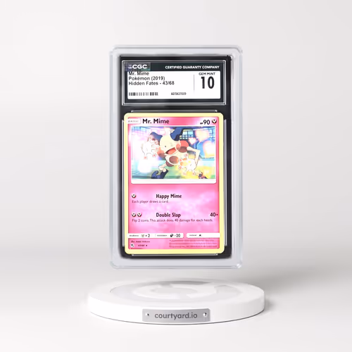 2019 Hidden Fates #43/68 Mr. Mime (CGC 10 GEM MINT)