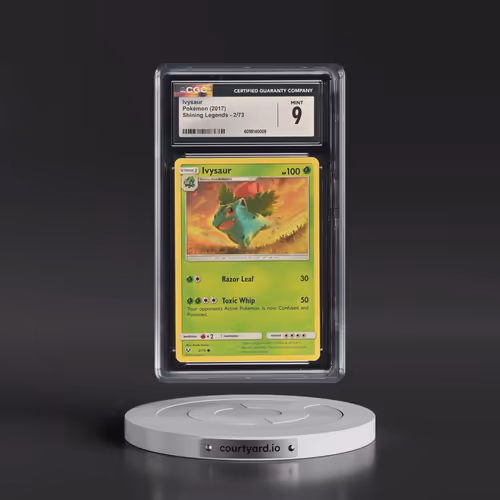 2017 Shining Legends #2/73 Ivysaur (CGC 9 MINT)