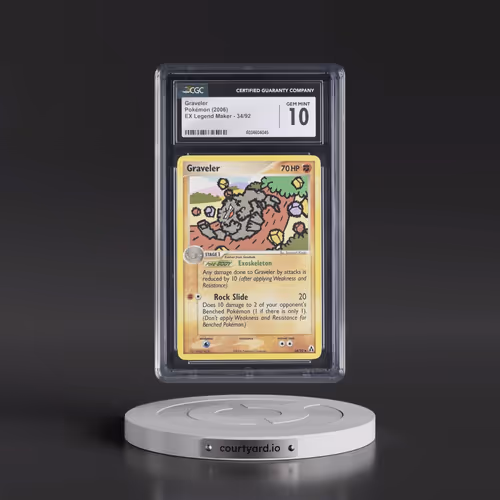 2006 EX Legend Maker #34/92 Graveler (CGC 10 GEM MINT)