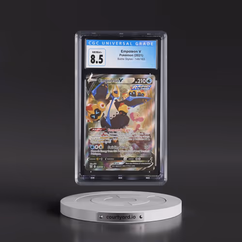 2021 Battle Styles #146/163 Empoleon V - Ultra Rare Holo (CGC 8.5 NM-MT+)