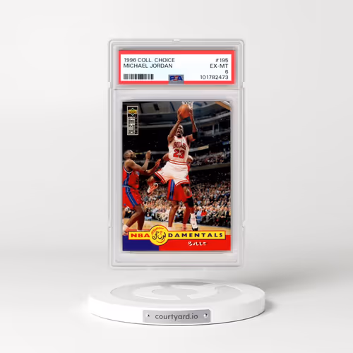 1996 Collector's Choice #195 Michael Jordan (PSA 6 EX-MT)