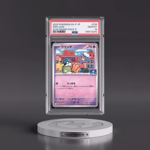 2025 Pokémon SV-P Promo #234 Drifloon - Gym Promo Pack 9 (PSA 10 GEM MINT)