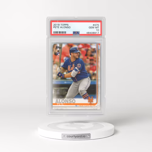 2019 Topps #475 Pete Alonso (PSA 10 GEM MINT)