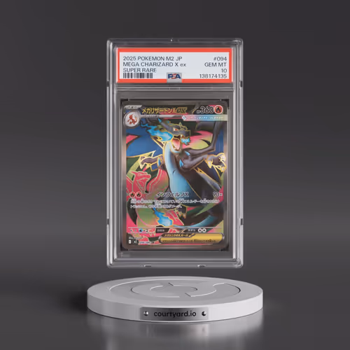 2025 Pokémon M2-Inferno X #094 Mega Charizard X EX - Holo Super Rare (PSA 10 GEM MINT)