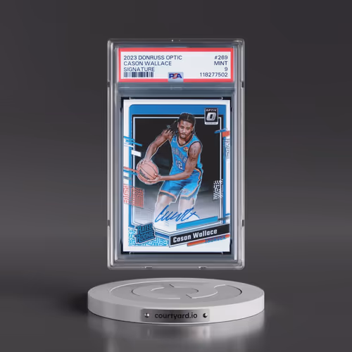 2023 Panini Donruss Optic #269 Cason Wallace - Signature (PSA 9 MINT)