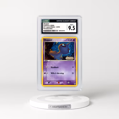 2006 EX Legend Maker #63 Shuppet - Holo (CGC 9.5 MINT+)