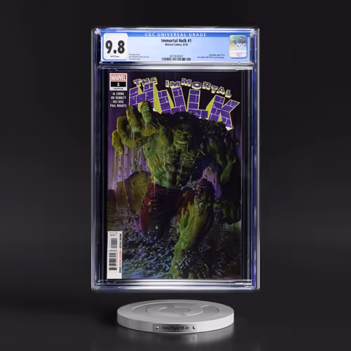 Immortal Hulk #1 CGC 9.8 White Pages (Marvel Comics, 8/18) - Universal