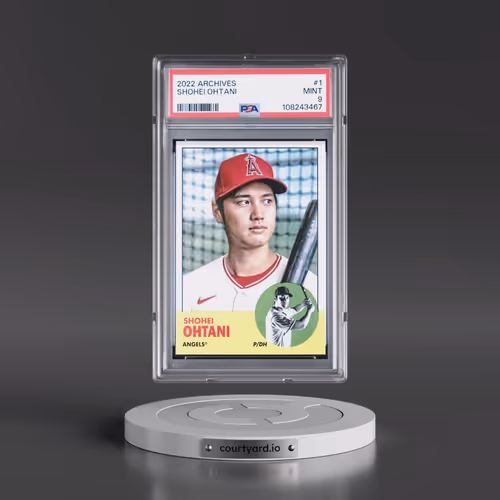 2022 Topps Archives #1 Shohei Ohtani (PSA 9 MINT)