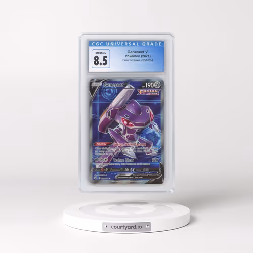 2019 Fusion Strike #254/264 Genesect V - Ultra Rare Holo (CGC 8.5 NM-MT+)