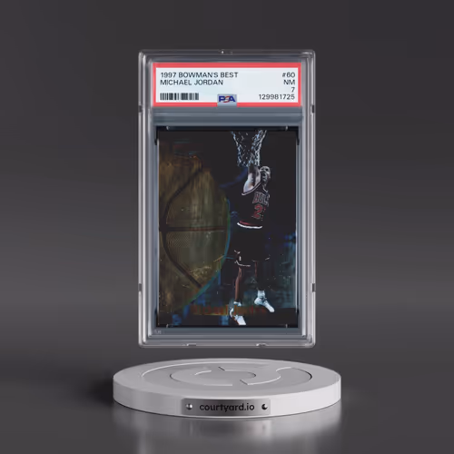 1997 Bowman's Best #60 Michael Jordan (PSA 7 NM)