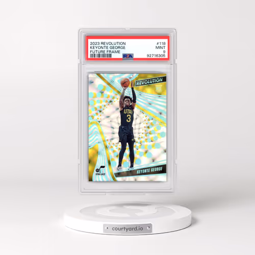 2023 Panini Revolution #118 Keyonte George - Future Frame (PSA 9 MINT)