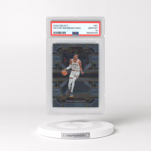 2023 Panini Select #87 Victor Wembanyama (PSA 10 GEM MINT)