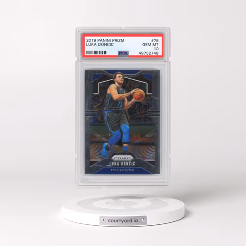 2019 Panini Prizm #75 Luka Doncic (PSA 10 GEM MINT)