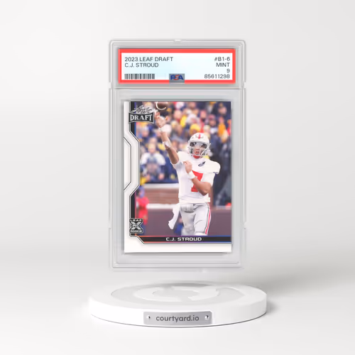 2023 Leaf Draft #B1-6 C.J. Stroud (PSA 9 MINT)