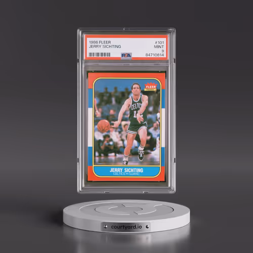 1986 Fleer #101 Jerry Sichting (PSA 9 MINT)