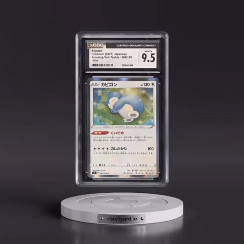 2020 Amazing Volt Tackle #084/100 Snorlax - Holo (CGC 9.5 MINT+)