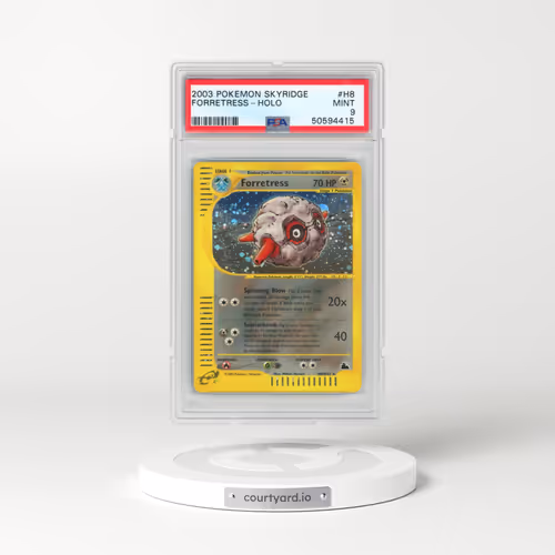 2003 Pokémon Skyridge #H8 Forretress - Holo (PSA 9 MINT)