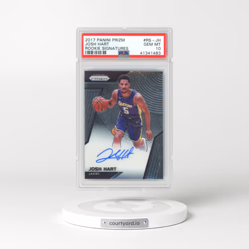 2017 Panini Prizm Rookie Signatures #RS-JH Josh Hart (PSA 10 GEM MINT)