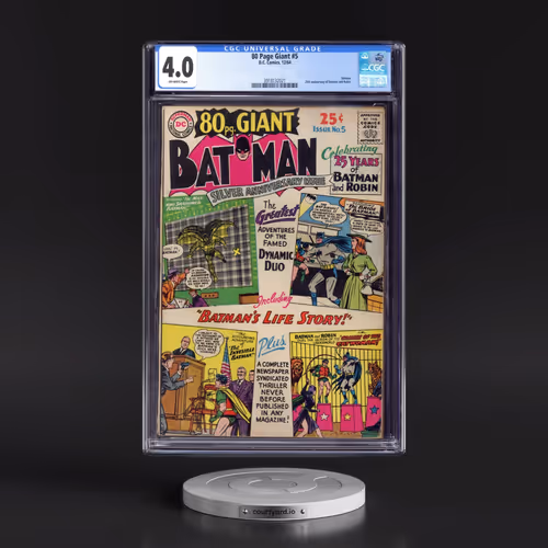 80 Page Giant #5 CGC 4.0 Off-white Pages (DC Comics, 12/64) - Universal