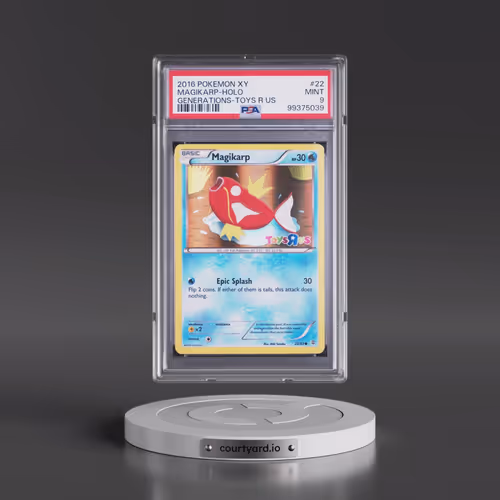 2016 Pokémon XY Generations #22 Magikarp - Holo Toys R US (PSA 9 MINT)