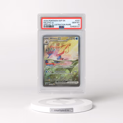 2024 Pokémon Ssp EN-Surging Sparks #237 Milotic EX - Holo Special Illustration Rare (PSA 10 GEM MINT