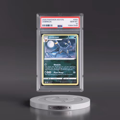2025 Pokémon M24 EN-Mcdonald's Collection #009 Umbreon (PSA 10 GEM MINT)
