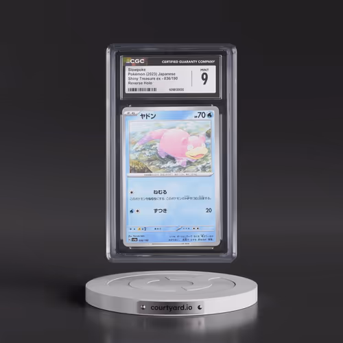 2023 Shiny Treasure ex #036/190 Slowpoke - Reverse Holo Digitized (CGC 9 MINT)