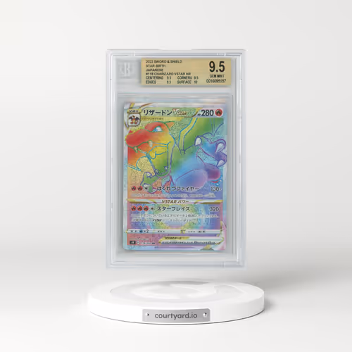 2022 Star Birth #118 Charizard VSTAR - Holo Hyper Rare (BGS 9.5 GEM MINT)