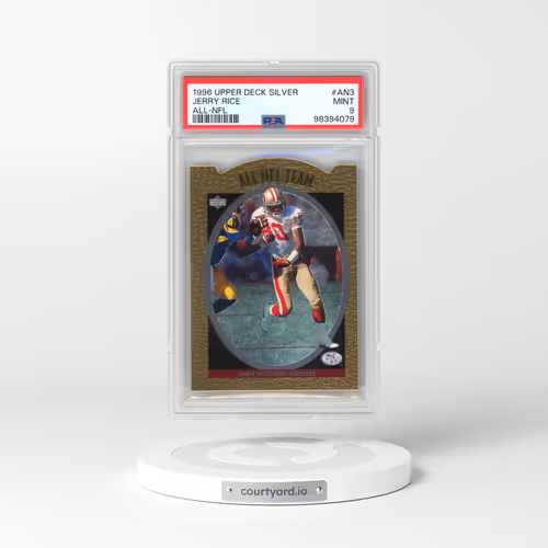 1996 Upper Deck Silver All-NFL #AN3 Jerry Rice (PSA 9 MINT)