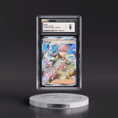 2023 Obsidian Flames - OBF EN #219/197 Ortega - Ultra Rare Holo (CGC 9 MINT)