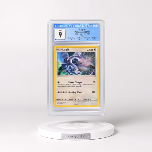 2019 Team Up #131/181 Lugia - Holo (CGC 9 MINT)