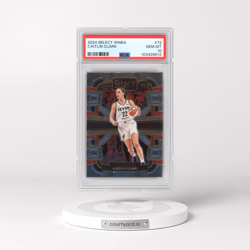 2024 Panini Select WNBA #72 Caitlin Clark (PSA 10 GEM MINT)