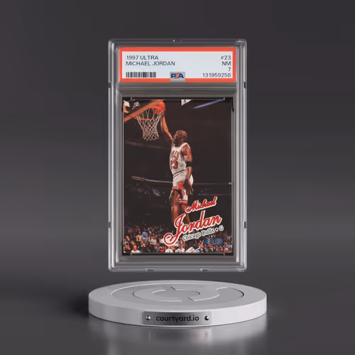 1997 Ultra #23 Michael Jordan (PSA 7 NM)