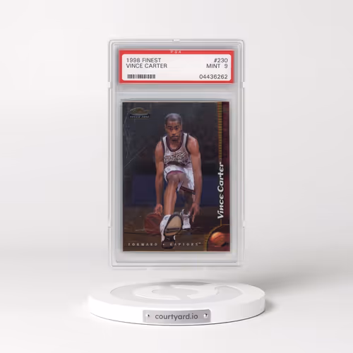 1998 Finest #230 Vince Carter (PSA 9 MINT)